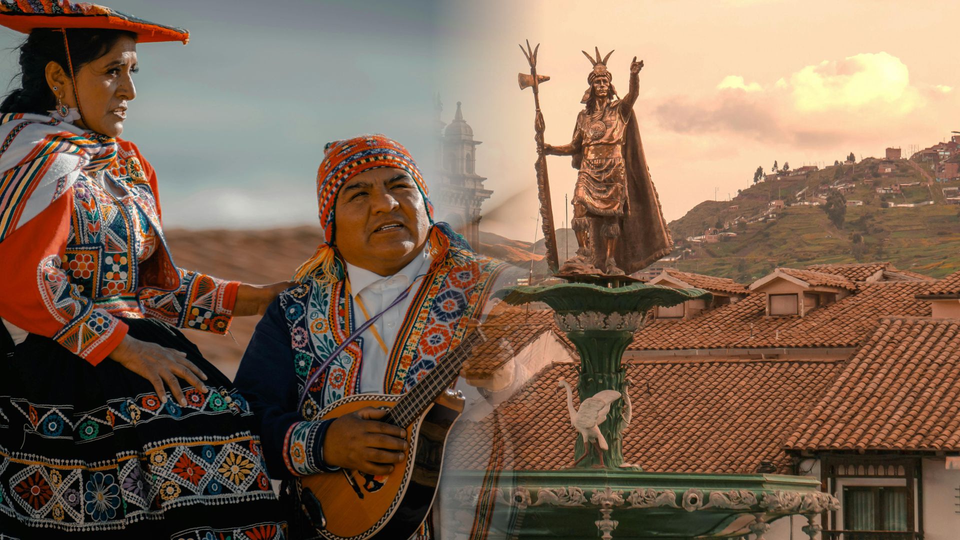 home page cusco peru mountatin view coours